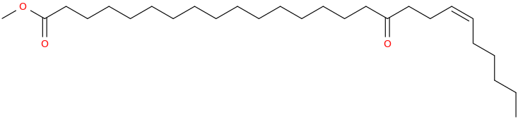 20 hexacosenoic acid, 17 oxo , methyl ester, (z) 